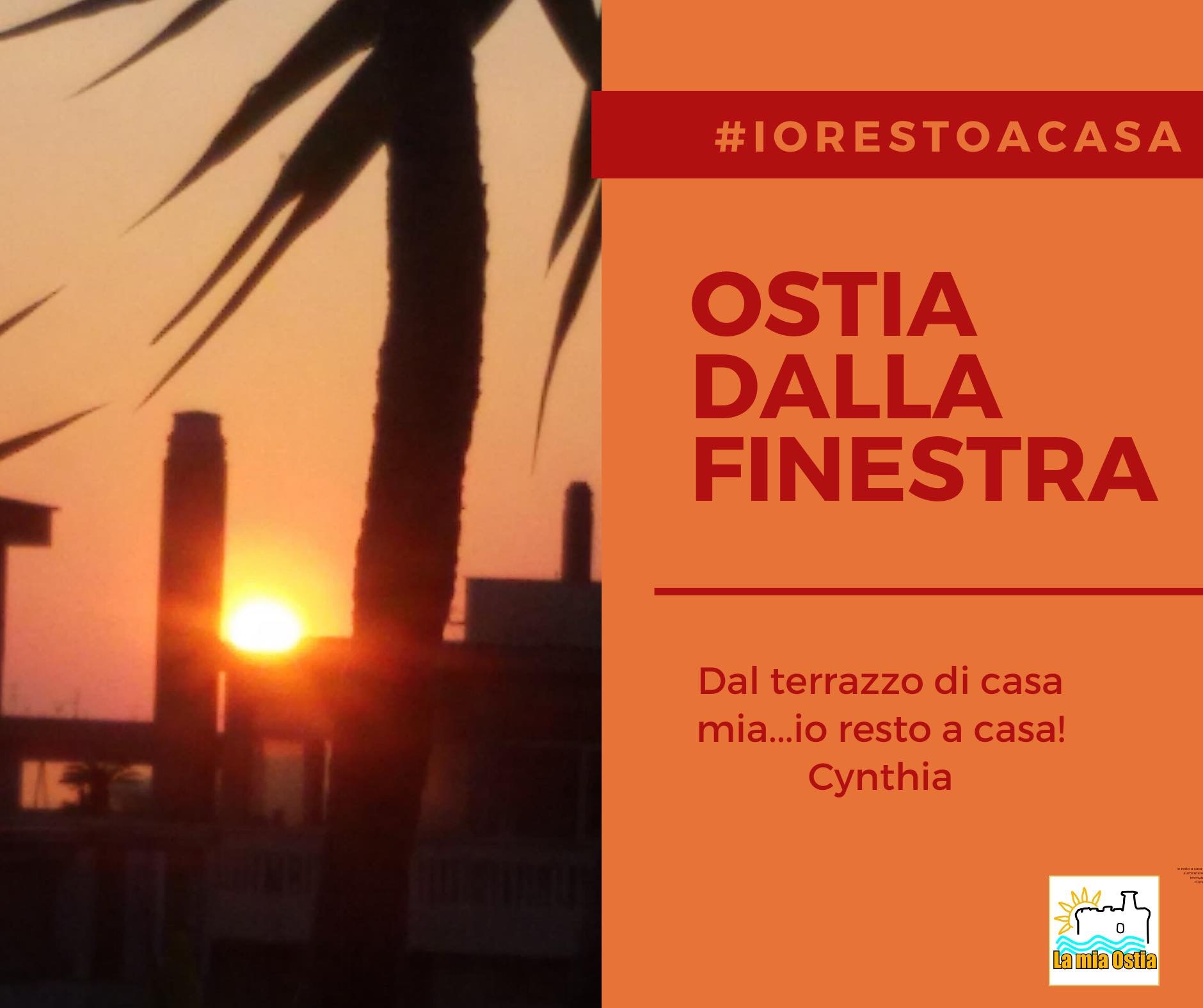 Ostia dalla finestra: mese di aprile